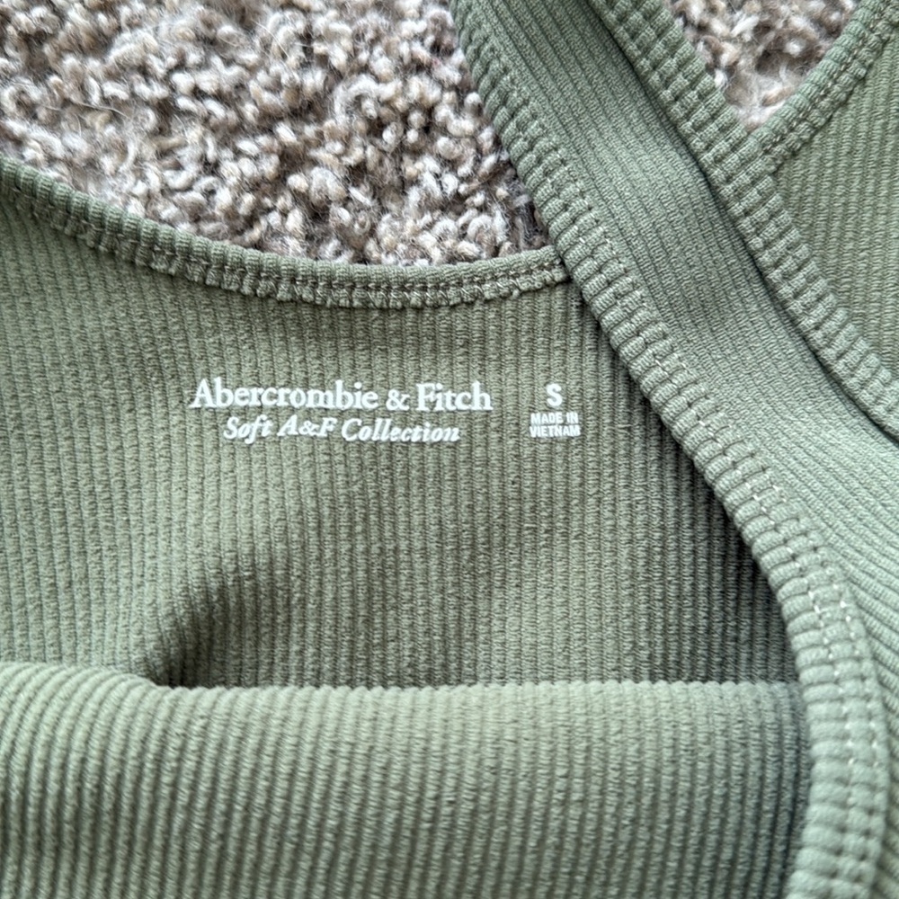 Abercrombie & Fitch Sage Green Bodysuit - Picture 3 of 4